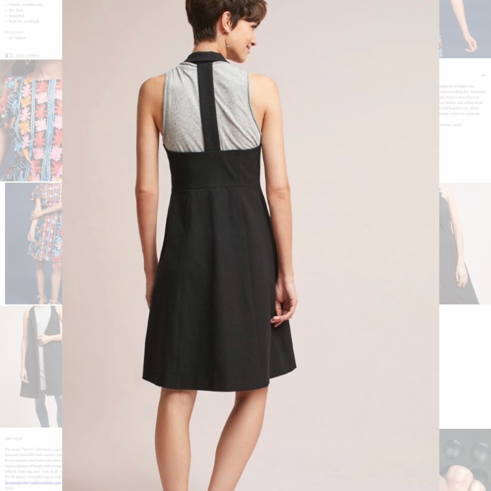 NWT Anthropologie Double-Buttoned Blazer Dress - Picture 6 of 7